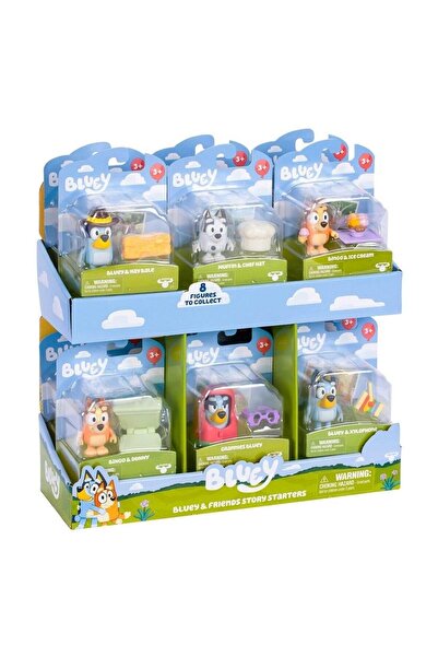 OEM Figurina Bluey cu accesorii mix, TM Toys, albastru, 1 set