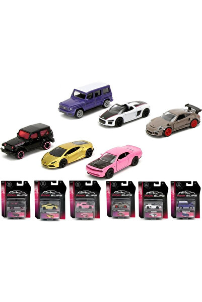 Jada Pink Slips W3GT mix modele de mașini 1:64 die cast MIX