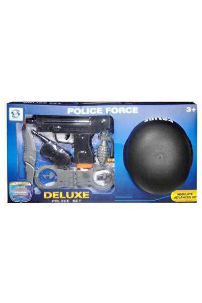 OEM Set de poliție SWEDE cu sunet, complet cu baterii AG10