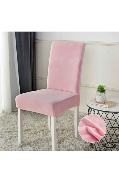 delfin HomeRoy Huse Catifea pentru Scaune – Set 6 Bucăți