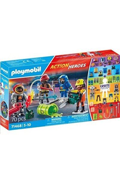 Playmobil Οι Φιγούρες μου: Επιχείρηση Πυροσβεστικών (71468)