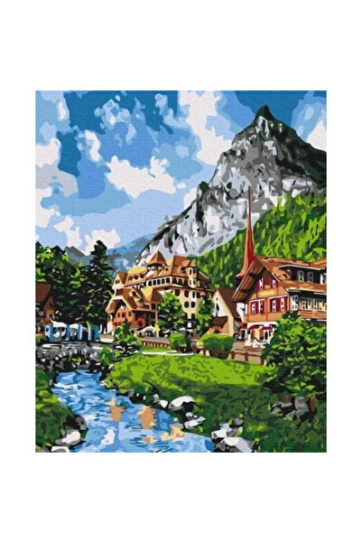 Twoje Hobby Set pictura pe numere Twoje Hobby, peisaj, multicolor, 40x50cm