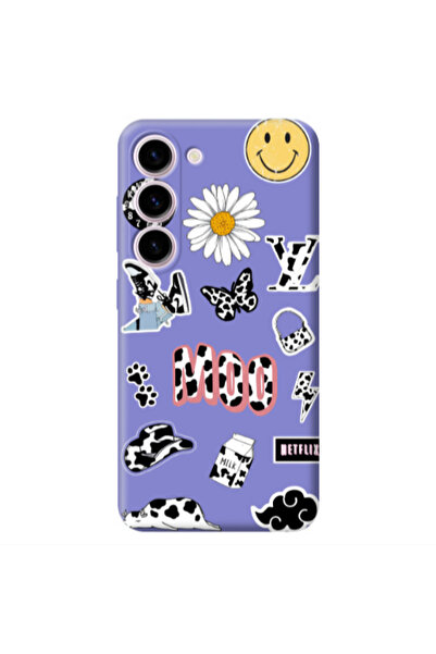Other Samsung S23 Plus Find Yourself 6 Purple Colored Silicone TPU Θήκη