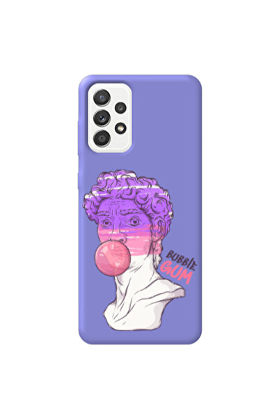 Other Samsung A52 Pin Bubble Purple Colored Silicone TPU Θήκη