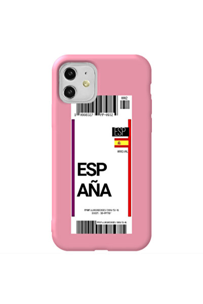 Other Apple iPhone 11 Espana Arrival Pink Colored Silicone TPU Θήκη