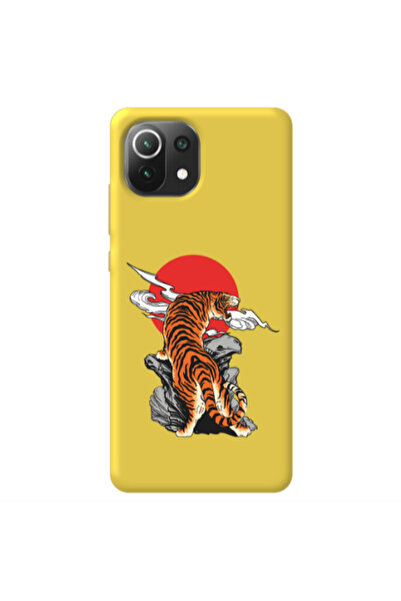 Other Xiaomi Mi 11 Lite Angry Gorilla Yellow Colored Silicone TPU Θήκη