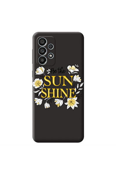 Other Samsung A33 Sun Shine Black Colored Silicone TPU Θήκη