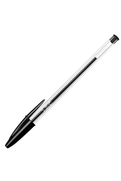 MC Micostore Pix cu bila Bic Cristal, 1.0mm, cu capac, corp transparent, scri...
