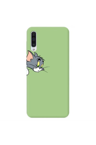 Other Samsung A50 Tom 1 Light Green Colored Silicone TPU Θήκη