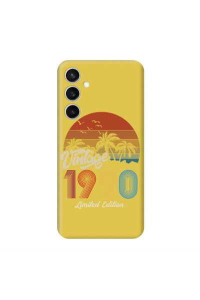 Other Samsung S24 Plus Vintage Yellow Colored Silicone TPU Θήκη