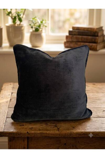 SOFT LİNEN Modern Yumuşak Dokulu Kadife Dekoratif Kırlent Kılıfı