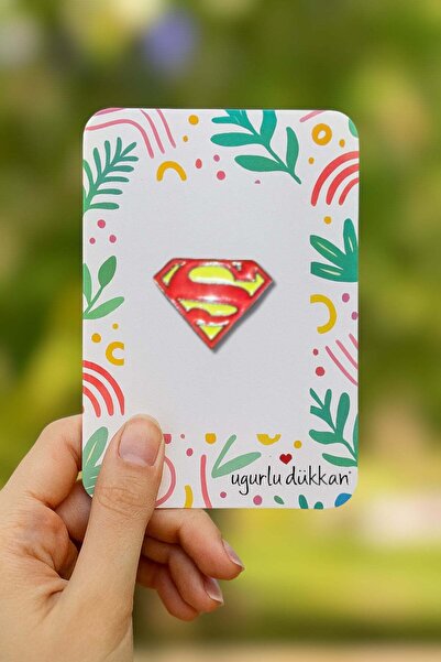 uğurlu dükkan Superman Logosu Rozeti
