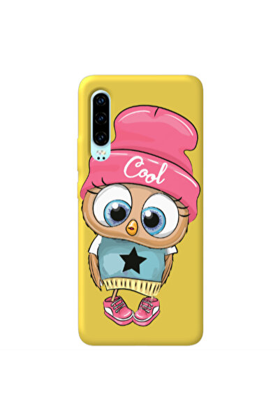 Other Huawei P30 Cool Star Yellow Colored Silicone TPU Θήκη