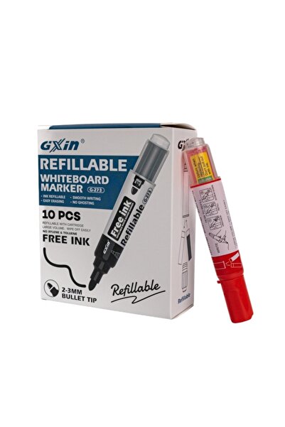 MC Micostore Marker tabla G-273, reincarcabil, rosu