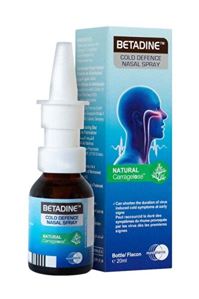 BETADINE COLD DEFENSE NASAL SPRAY 20ML