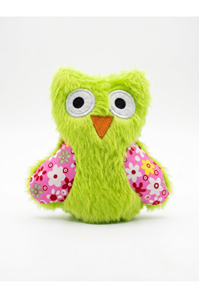 Tasma Market Cute Owl Plush Cat Toy - Soft Textured Biting and Catching Toy 1...