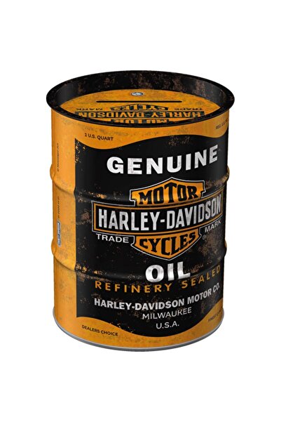 Nostalgic Art Nostalgic-Art Retro Piggy Bank, 600 Ml, Harley-Davidson – Genui...