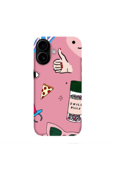 Other Apple Iphone 16 plus Chill Pink Colored Silicone TPU Θήκη