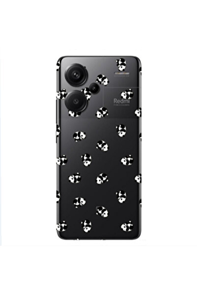 Other Xiaomi Redmi Note 13 Pro+ 5G Small Pandas Transparent Silicone TPU Θήκη