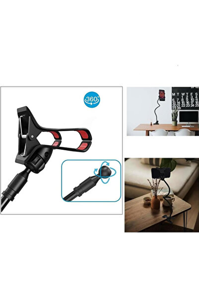 Otheos حامل هاتف أكروبات مرن قابل للتعديل 360° للمكتب والسرير والسيارة | Medina Shop