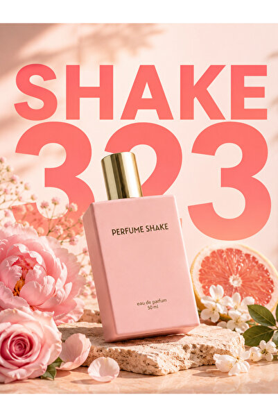 PERFUME SHAKE عطر نسائي زهري بنكهة الحمضيات 50 مل، برائحة الفاوانيا والورد وخ...