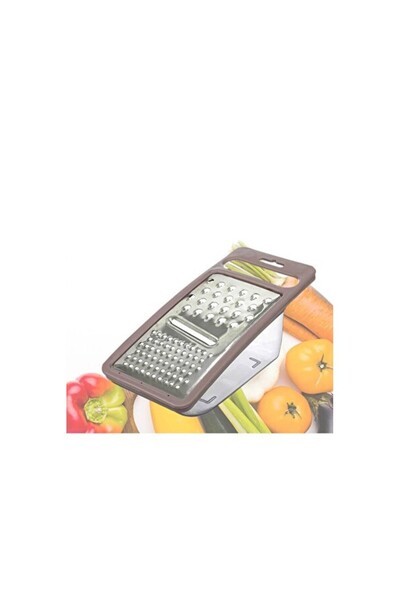 Empressco Practical and Stylish Grater with a Container for Easy Grating Expe...