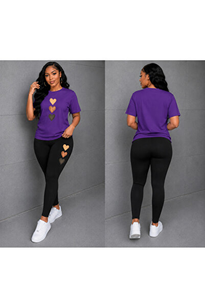 VODEXA Women's Black Shiny Leggings High Waist Shaping Sports Pro Leggings (T...