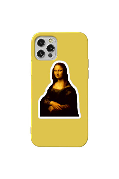 Other Apple iPhone 13 Pro Davinci Yellow Colored Silicone TPU Θήκη