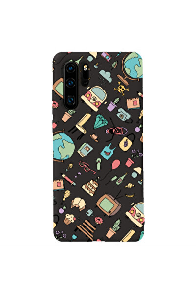 Other Huawei P30 Pro Best buds Black Colored Silicone TPU Θήκη