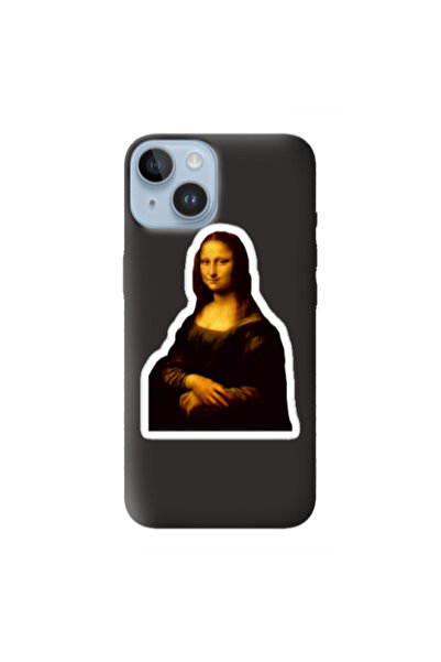 Other Apple iPhone 14 Plus Davinci Black Colored Silicone TPU Θήκη