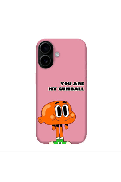 Other Apple Iphone 16 plus You are my gumball Pink Colored Silicone TPU Θήκη