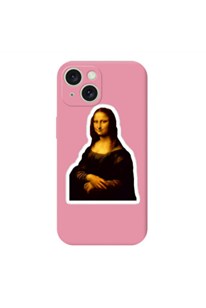 Other Apple iPhone 15 Plus Davinci Pink Colored Silicone TPU Θήκη
