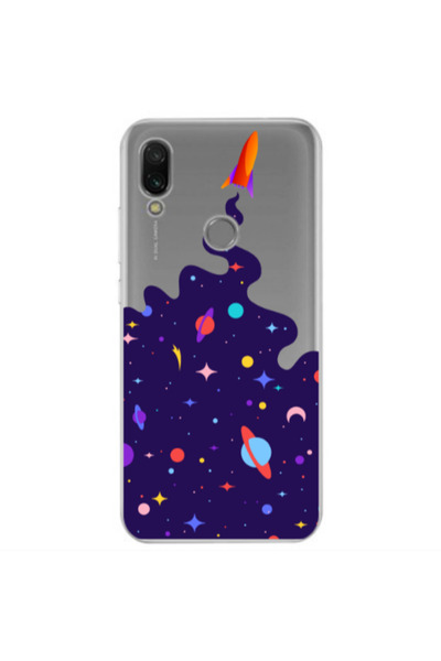 Other Xiaomi Redmi Note 7 Rocket Transparent Silicone TPU Θήκη