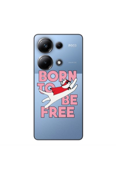 Other Xiaomi Poco M6 Pro 4G Born Free Transparent Silicone TPU Θήκη