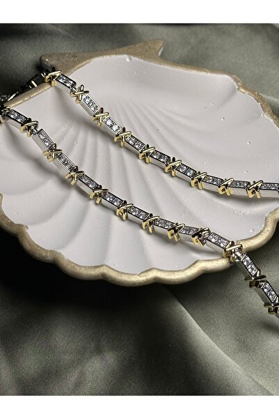 JewelleryDesing Sunsshine.Jewellery XOXO Zirkon Taşlı Bileklik