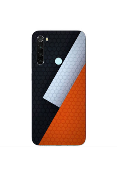 Other Xiaomi Redmi Note 8 Coated hexagon Transparent Silicone TPU Θήκη