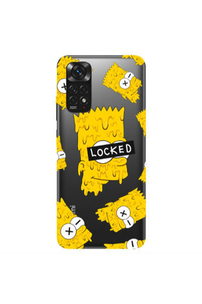 Other Xiaomi Redmi Note 11S NFC Bart Simpson Transparent Silicone TPU Θήκη