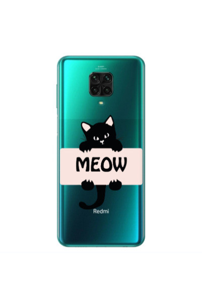 Other Xiaomi Redmi Note 9S Meow Transparent Silicone TPU Θήκη