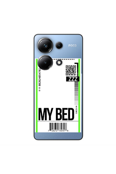 Other Xiaomi Poco M6 Pro 4G My Bed ZZZ Transparent Silicone TPU Θήκη
