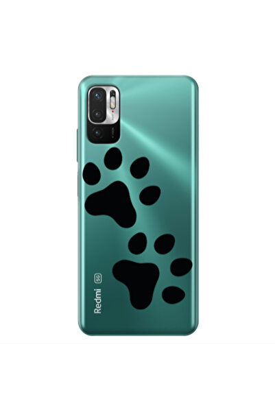 Other Xiaomi Redmi Note 10 Pro 5G Paws Transparent Silicone TPU Θήκη