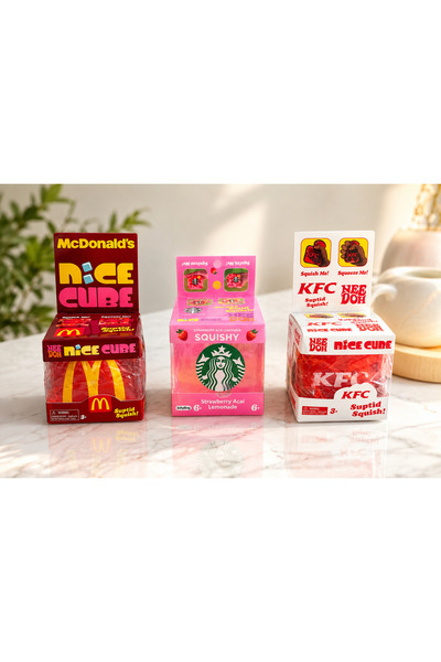 Needoh Set 3 Squishy KFC McD Starbucks GIA’SWORLD