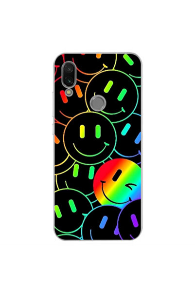 Other Xiaomi Redmi Note 7 Rainbow Smile Transparent Silicone TPU Θήκη