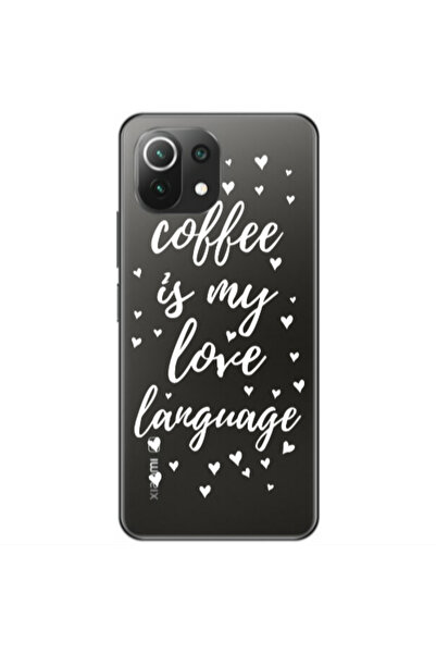 Other Xiaomi Mi 11 Lite Coffe is my love language Transparent Silicone TPU Θήκη