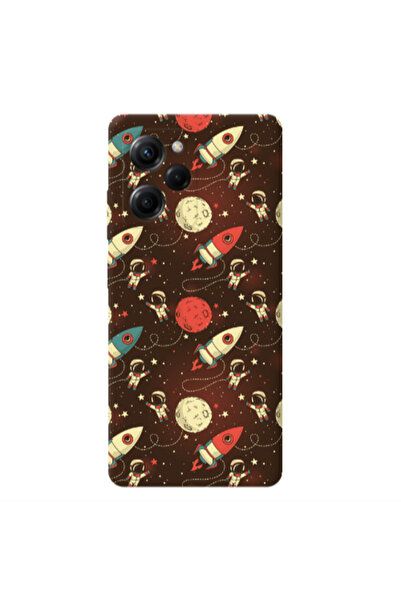 Other Xiaomi Poco X5 Pro Stars and astronaut Transparent Silicone TPU Θήκη