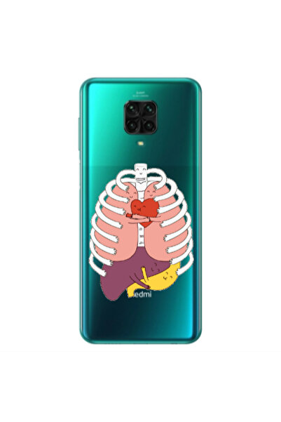 Other Xiaomi Redmi Note 9 Pro Anatomy Transparent Silicone TPU Θήκη