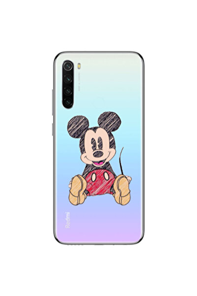 Other Xiaomi Redmi Note 8 Mickey mouse 2 Transparent Silicone TPU Θήκη