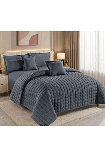 Moon Nefren Summer Compressed Bedspread |   6 Pieces |   Luxury Quilted Comfo...