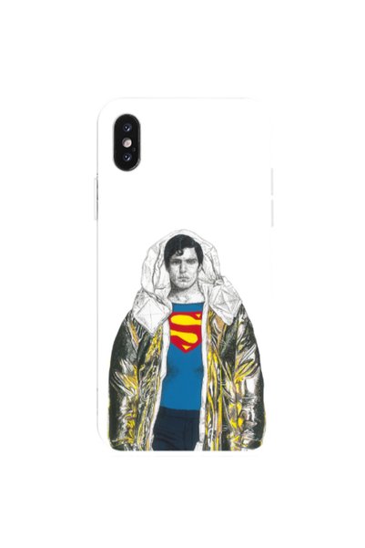 Other Apple iPhone Xs Superman 2 Transparent Silicone TPU Θήκη