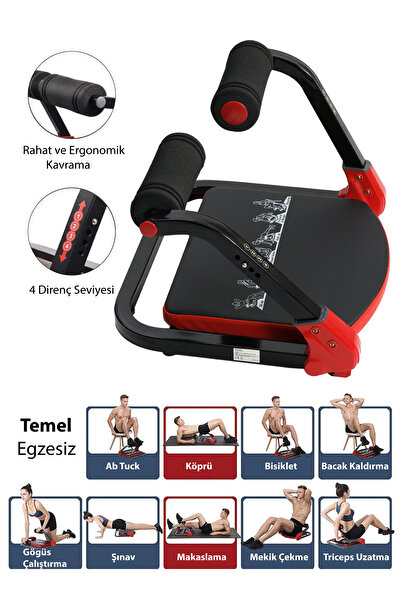 Empressco Çok Fonksiyonlu Tüm Vücut Egzersiz Aleti, Sağlıklı Spor İçin Idealdir