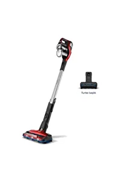 Philips XC7043/01 Şarjli Dik Süpürge Kirmizi